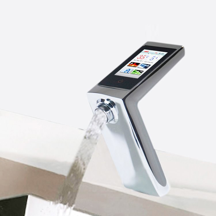 Thermostatic WIFI video faucet
