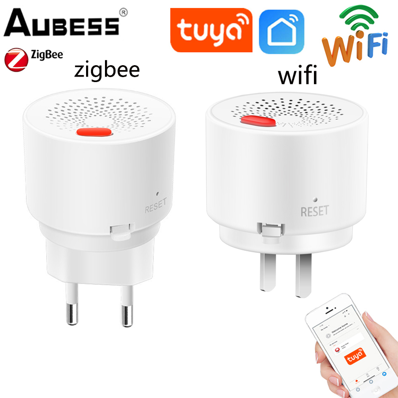 Tuya smart tuya gas detector methane gas leak sensor gas alarm RSH-WiFi-GS03