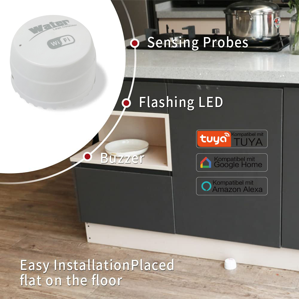 WiFi Water Leakage Detector SQ400B