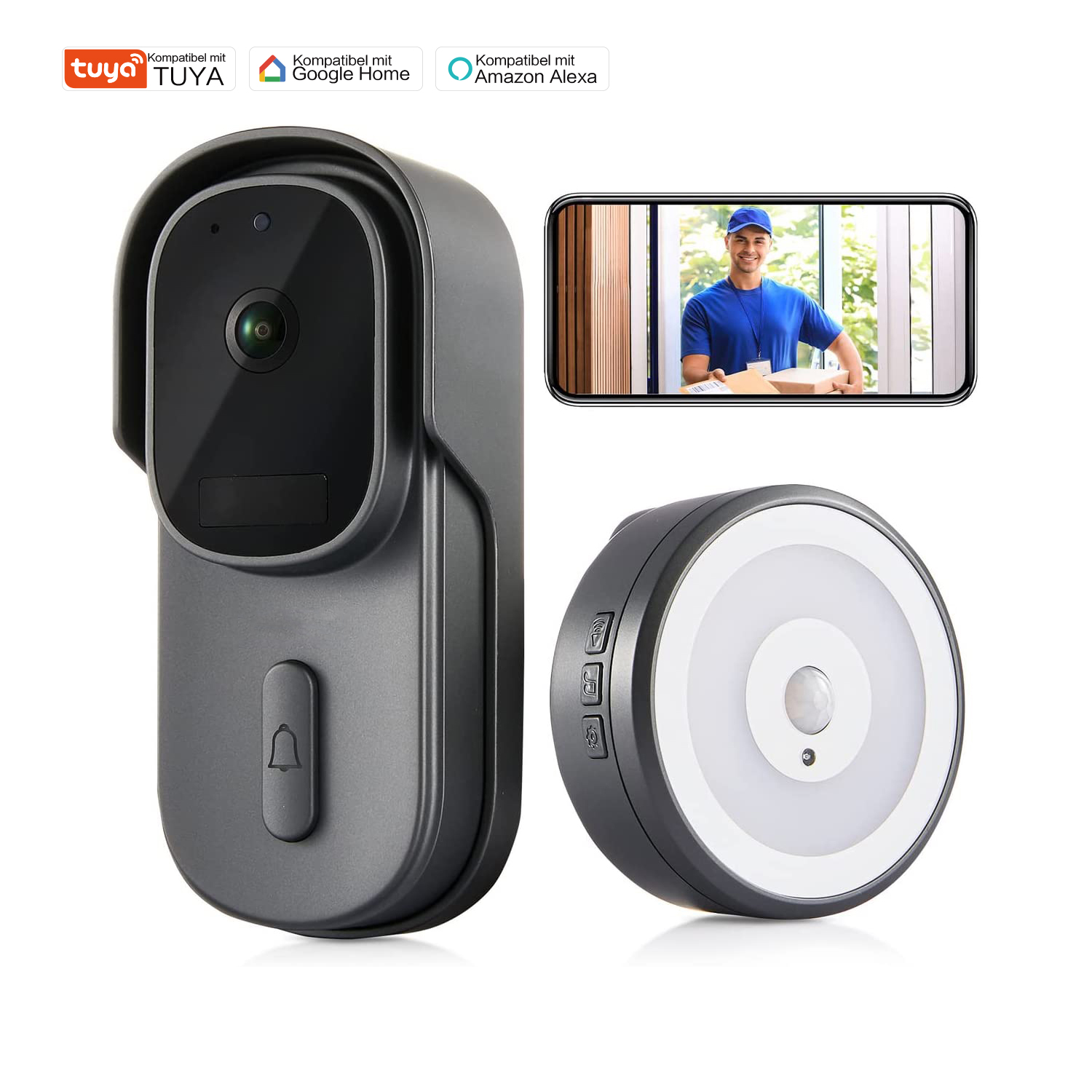 Intelligent visual doorbell WF001