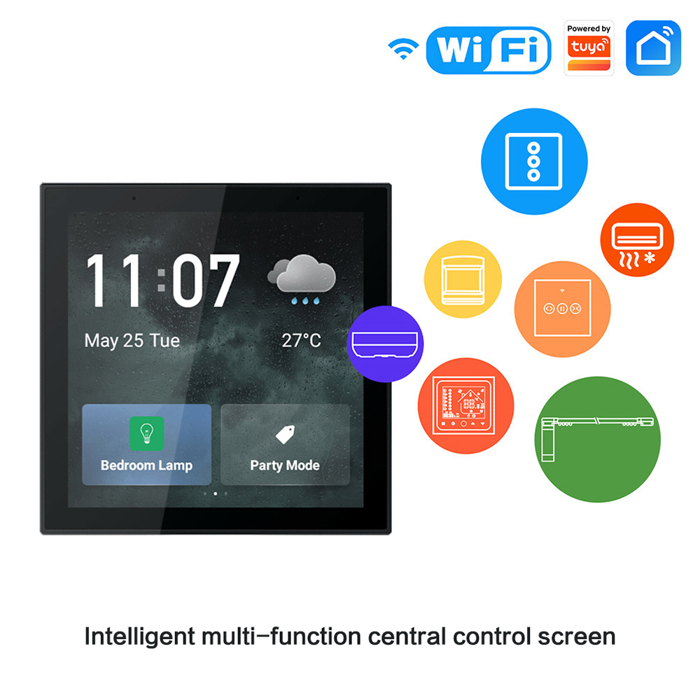 Tuya equipment central control gateway touch screen control panel_Tuya smart home multi-function_central control screen RSH-SCP01