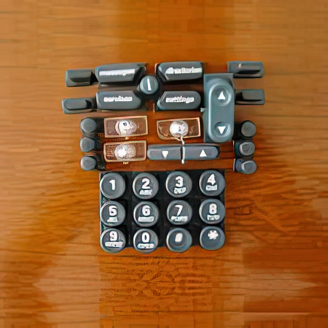 Cisco 7960 Button Sets (all buttons packaged in the same bag, but separated by seams)