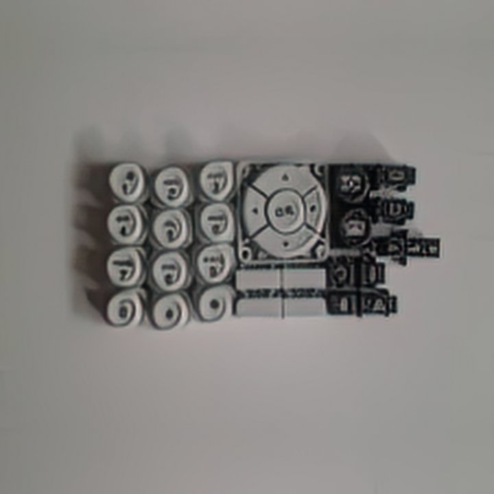 Avaya 9620 Complete Button Set, new style (Function & Key Pad Buttons) [printed]